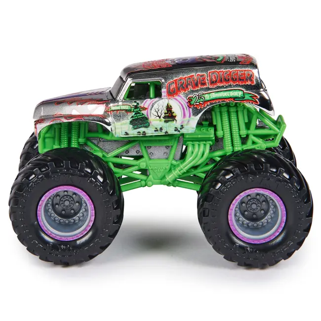 MONSTER JAM MASINUTA METALICA GRAVE DIGGER SCARA 1 LA 64 VIV6044941_20145412