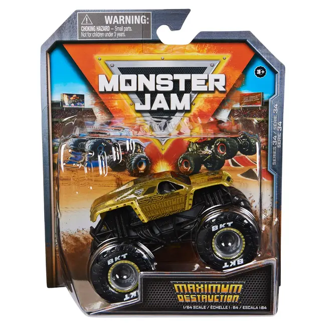 MONSTER JAM MASINUTA METALICA MAXIMUM DESTRUCTION SCARA 1 LA 64 VIV6044941_20145414