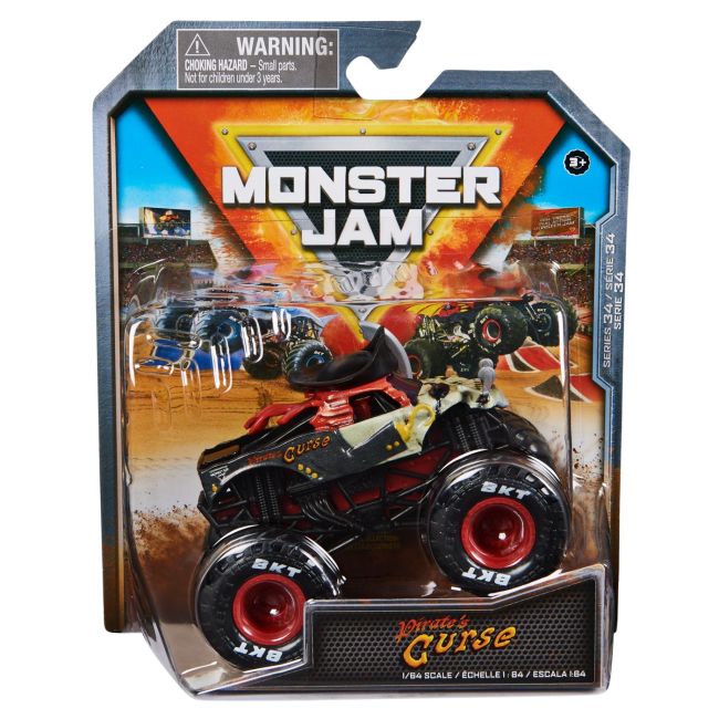 MONSTER JAM MASINUTA METALICA PIRATE'S CURSE SCARA 1 LA 64 VIV6044941_20145415