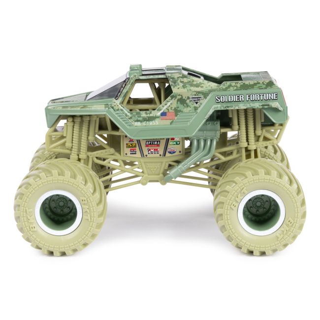 MONSTER JAM MASINUTA METALICA SOLDIER FORTUNE SCARA 1:24 VIV6056371_20143044