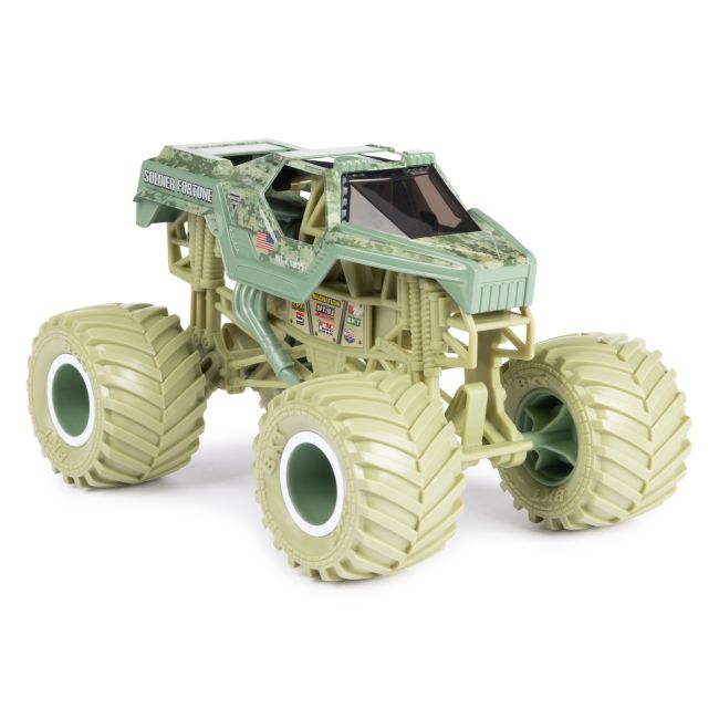 MONSTER JAM MASINUTA METALICA SOLDIER FORTUNE SCARA 1:24 VIV6056371_20143044