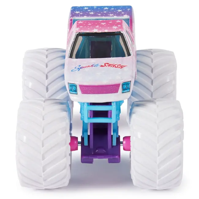 MONSTER JAM SET 2 MASINUTE METALICE SPARKLE SMASH SCARA 1:64 VIV6064128_20144320