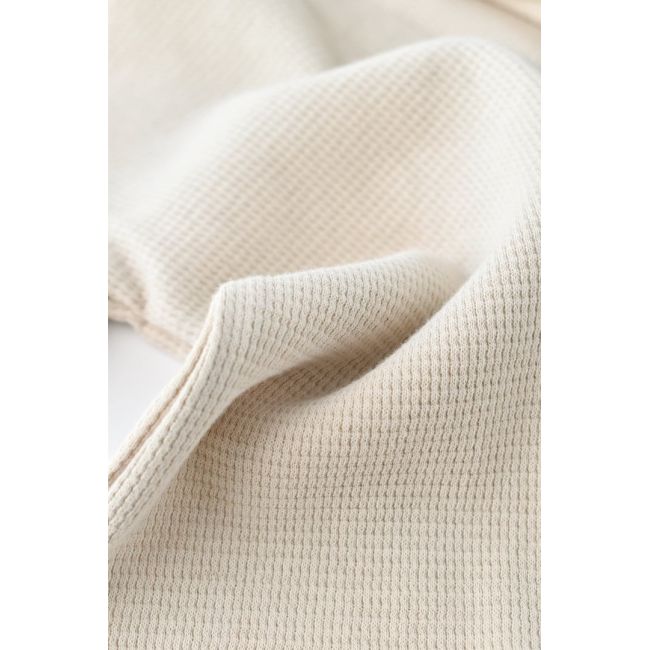 Salopeta cu pantaloni scurti - 100% bumbac organic - Stone, BabyCosy (Marime: 9-12 luni) JEMBC-CSYW1012-9