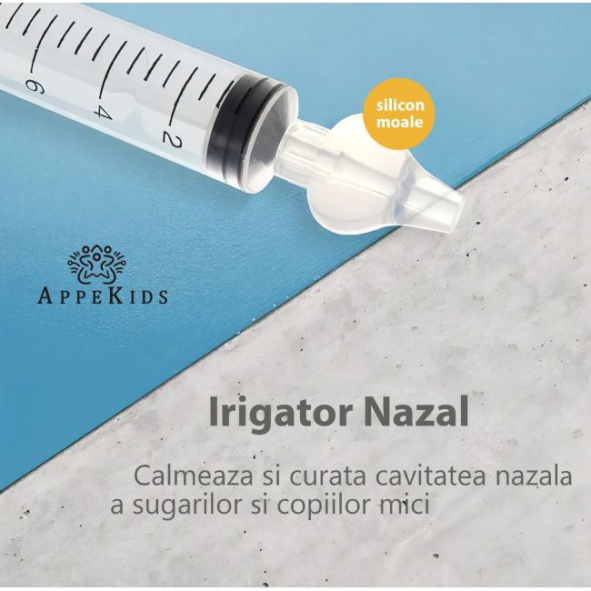 Set 2 seringi pentru lavaj nazal, APPEKIDS, 10ml, 4Luni+ KRTAK220243