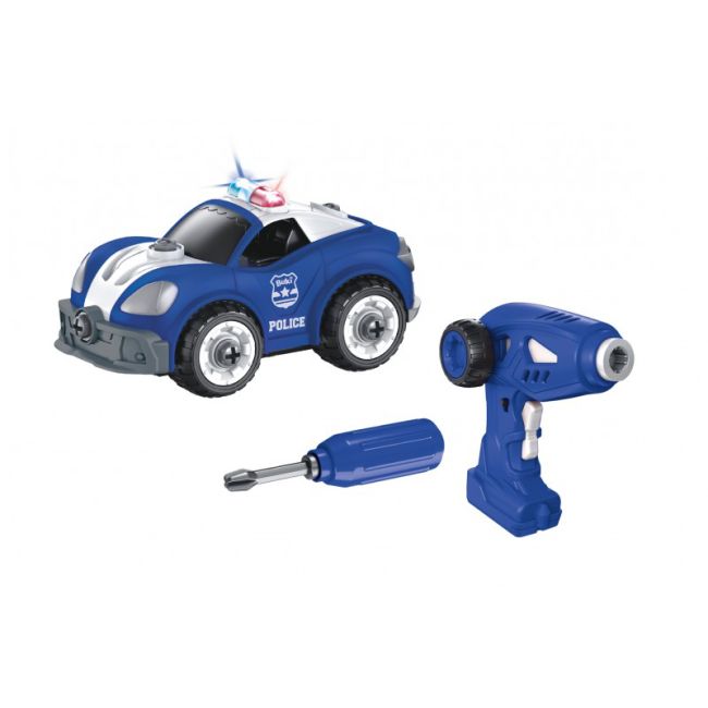 Set constructie masina politie cu radiocomanda bk9023