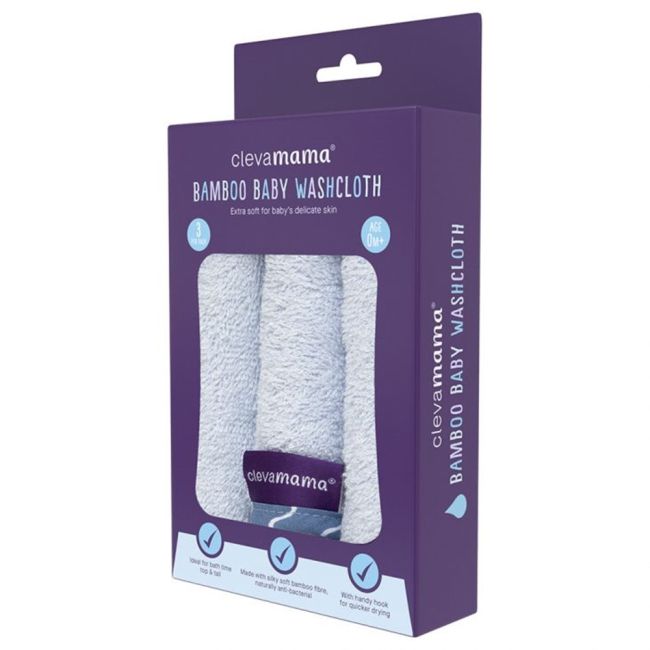 Set de 3 prosopele din bambus Clevamama 3536 SUPclv_3536