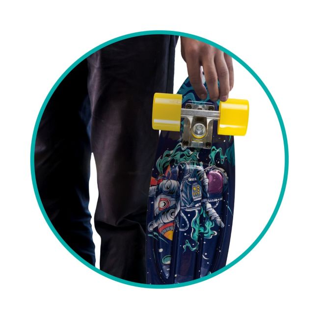 Skateboard copii, Qkids, Galaxy - Spaceman KRTDESK00003