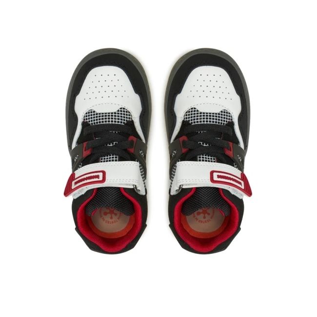 Sneakersi inalti pentru copii, piele naturala, maro, Garvalin (Marime: 32) JEM241234-C-32