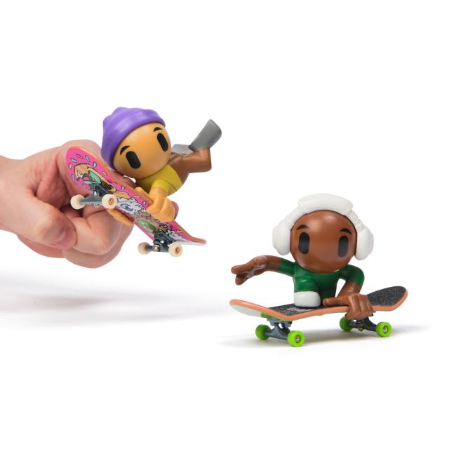 TECH DECH SK8 CREW PACHET 2 SETURI PLACA SI FIGURINA 9.6CM CASCA MOV SI CASTI ALBE VIV6071061_20148774