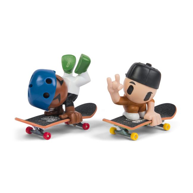 TECH DECH SK8 CREW PACHET 2 SETURI PLACA SI FIGURINA 9.6CM SAPCA NEAGRA SI CASCA ALBASTRA VIV6071061_20148776