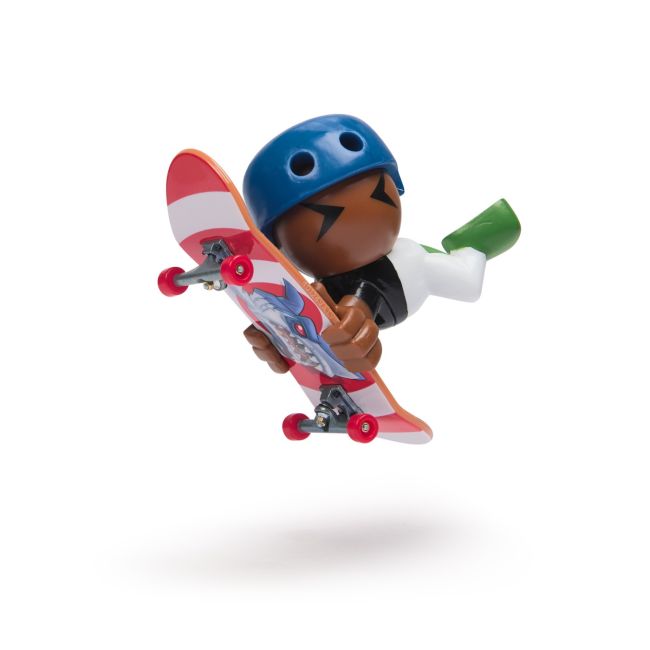 TECH DECH SK8 CREW PACHET 2 SETURI PLACA SI FIGURINA 9.6CM SAPCA NEAGRA SI CASCA ALBASTRA VIV6071061_20148776