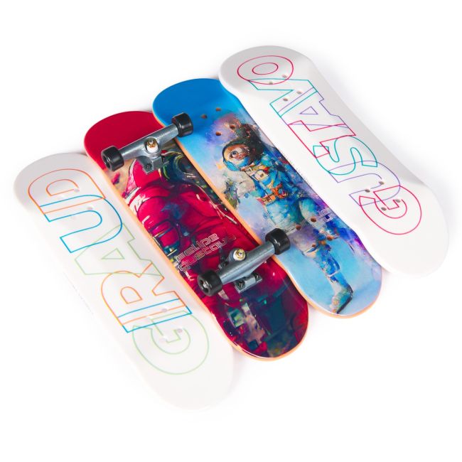 TECH DECK PACHET 4 PIESE FINGERBOARD GUSTAVO 9.6CM VIV6028815_20147449