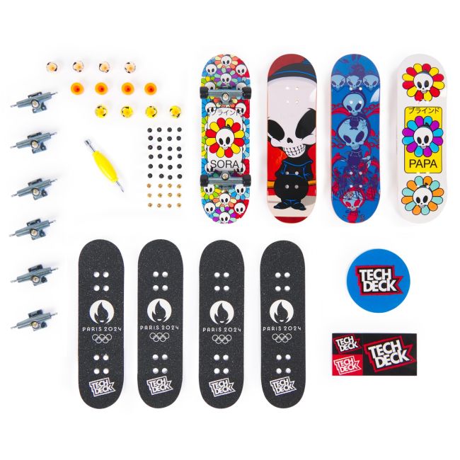 TECH DECK PACHET 4 PIESE FINGERBOARD PAPA 9.6CM VIV6028815_20147445