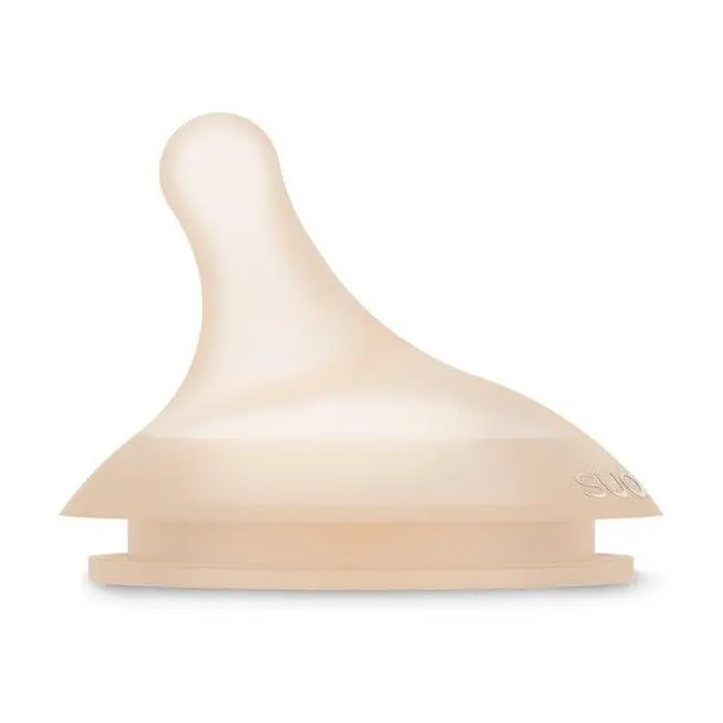 Tetina silicon anticolici, marime S, debit lent, +0 luni, Zero Zero, Suavinex, 2 buc JEM8426420087063