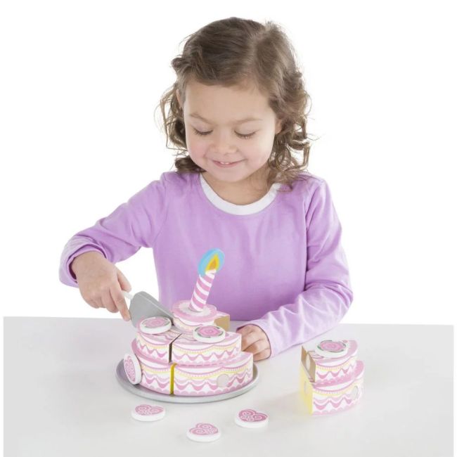 Tort din lemn etajat Melissa & Doug SUP14069M