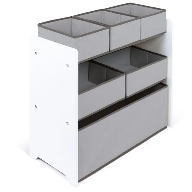 Organizator jucarii cu cadru din lemn Plain BBXAR16733