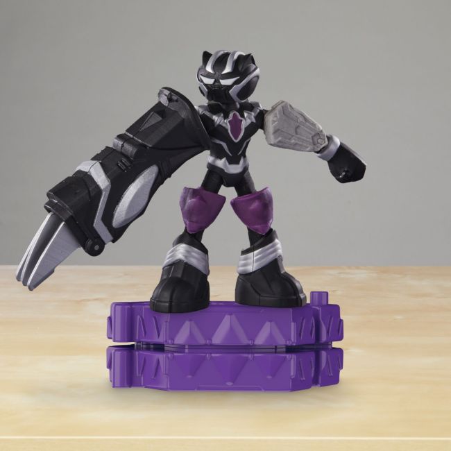 PLAY-DOH MARVEL FIGURINA FLEXIBILA CU ACCESORII BLACK PANTHER 10CM VIVF9829_G0055
