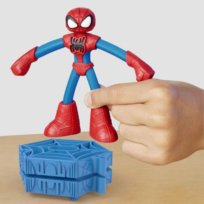 PLAY-DOH MARVEL FIGURINA FLEXIBILA CU ACCESORII SPIDER MAN 10CM VIVF9829_G0058
