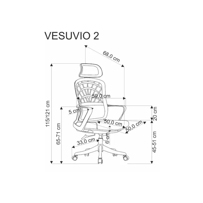 Scaun birou egonomic hm vesuvio 2, mesh, mecanism balans, baza polipropilena, suport lombar, tetiera reglabila, 120 kg, turcoaz/gri/alb drm10380