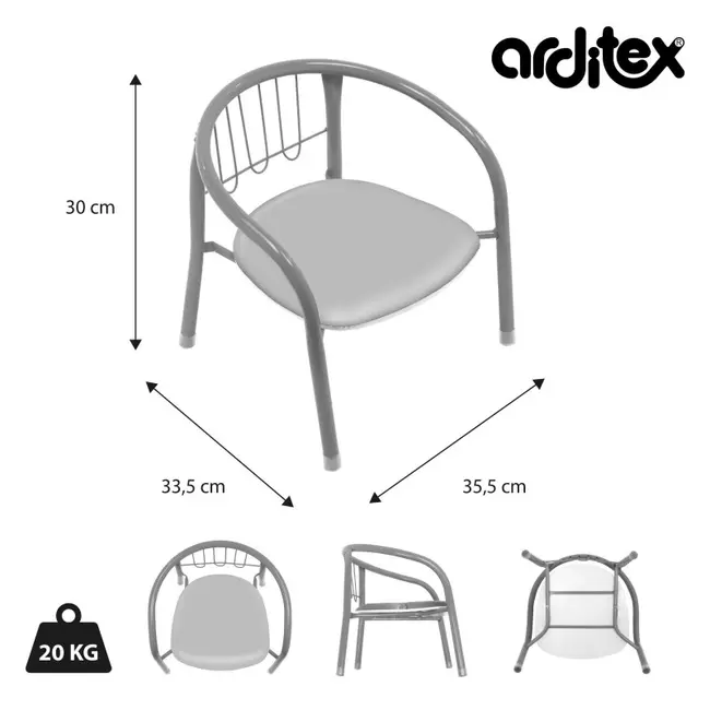 Scaun pentru copii Mickey Mouse BBXWD15232