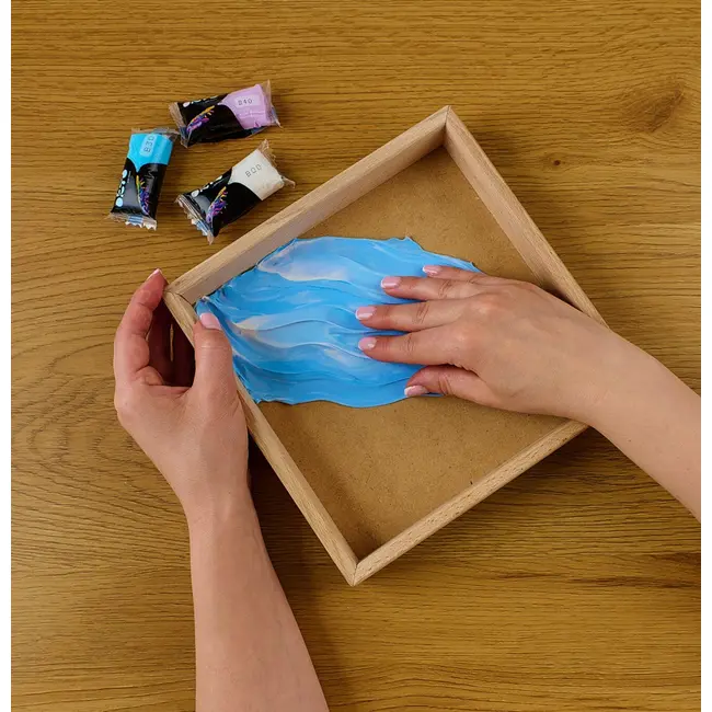 Set creatie Wood &amp; Craft - Succulents, 21*21cm - Joy KRTOK10016