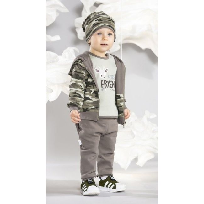 Hanorac de bumbac cu doua fete "Jelonek" marimea 74 PMICNICOL-14640K-74