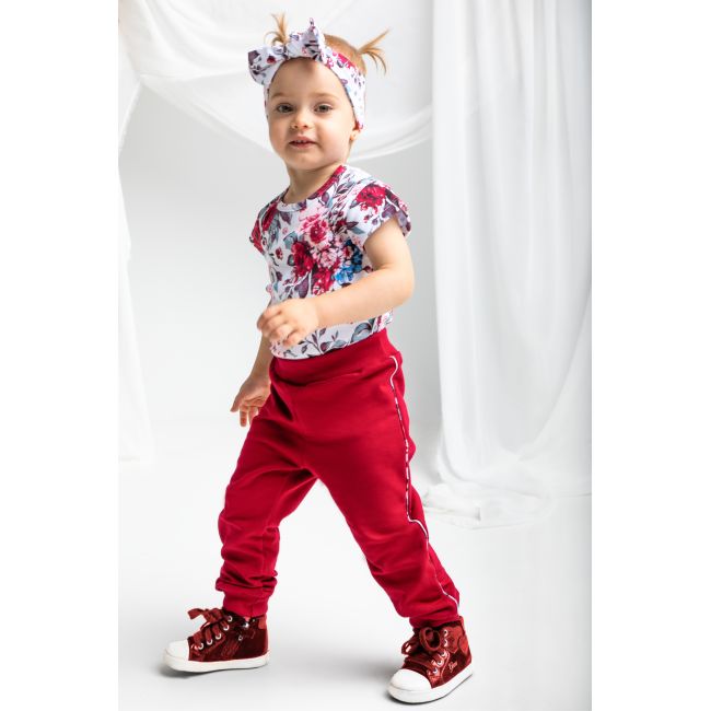Pantalon de trening (180277) Colectia "Kate" 2021 Visiniu Marime 110 PMICNICOL-180277-110