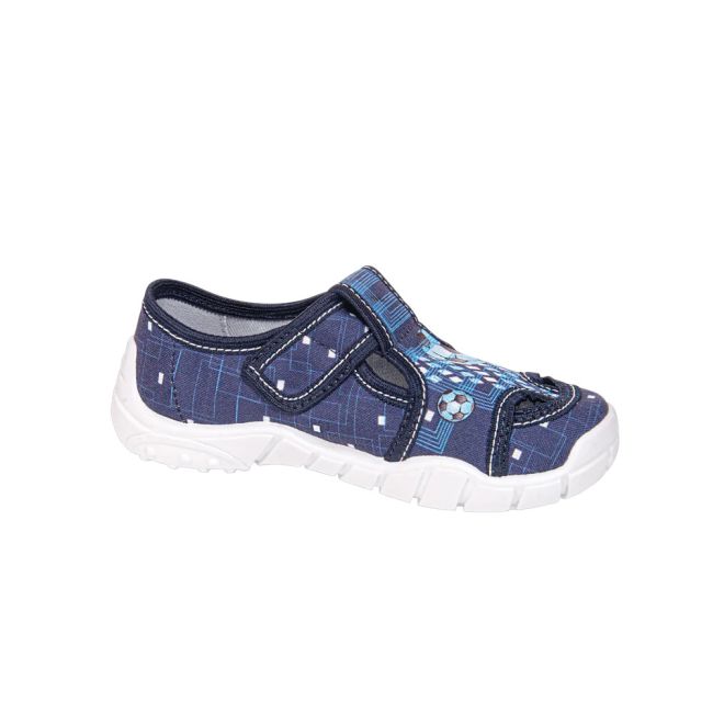 Pantofi cu interior de bumbac pentru baieti Vi-GGa-Mi Adas Albastru mar. 30 PMICVGM.64ADAS.30