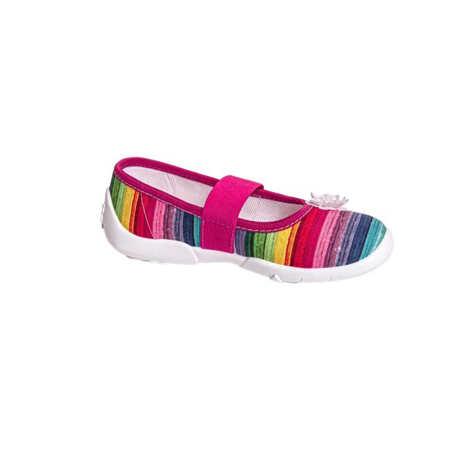 Pantofi cu interior de bumbac pentru fetite Vi-GGa-Mi Ilona Ornament mar. 30 PMICVGM.29ILONA.30