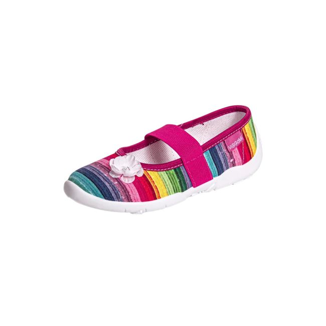 Pantofi cu interior de bumbac pentru fetite Vi-GGa-Mi Ilona Ornament mar. 30 PMICVGM.29ILONA.30