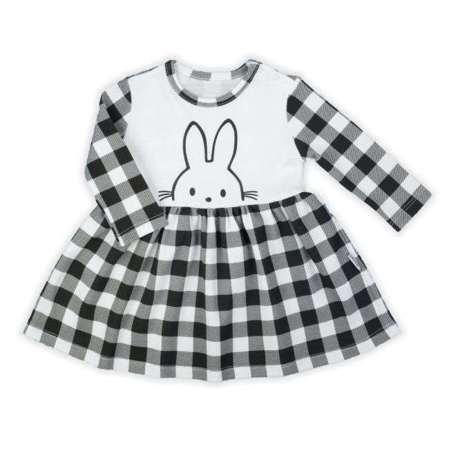 Rochita cu maneca lunga Nicol "Bunny" (163364) Marime 80 (9-12 luni) PMICNICOL-163364-80