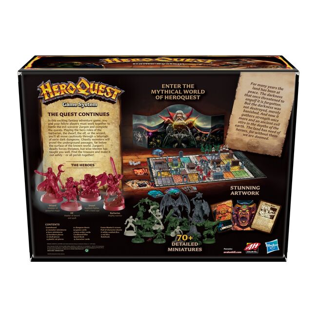 HERO QUEST JOC DE SOCIETATE IN LIMBA ENGLEZA VIVF2847