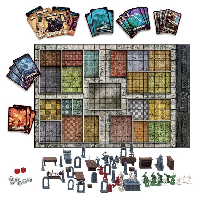HERO QUEST JOC DE SOCIETATE IN LIMBA ENGLEZA VIVF2847