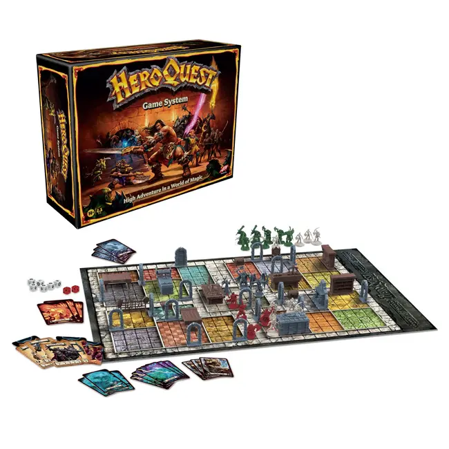 HERO QUEST JOC DE SOCIETATE IN LIMBA ENGLEZA VIVF2847