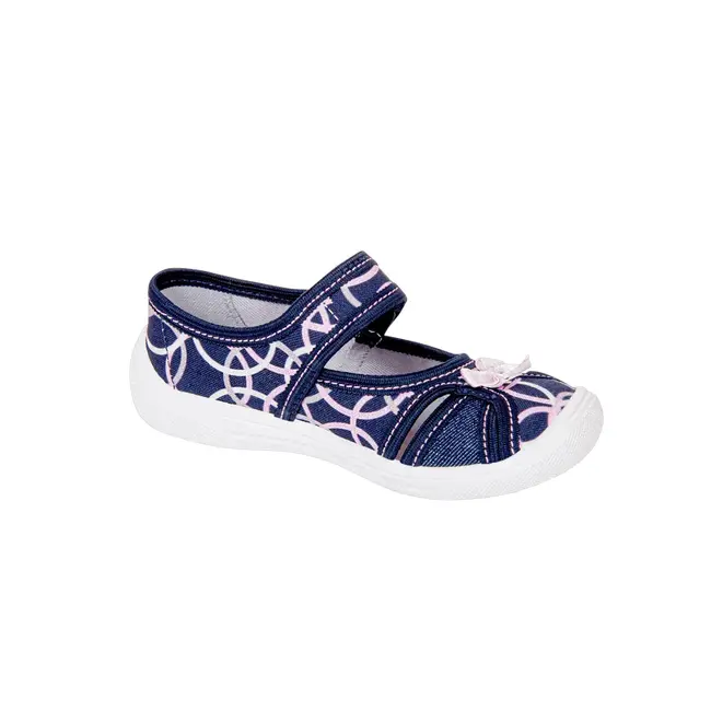 Pantofi cu interior de bumbac pentru fetite Vi-GGa-Mi Aga Imprimeu marimea 34 PMICVGM.25AGA.34