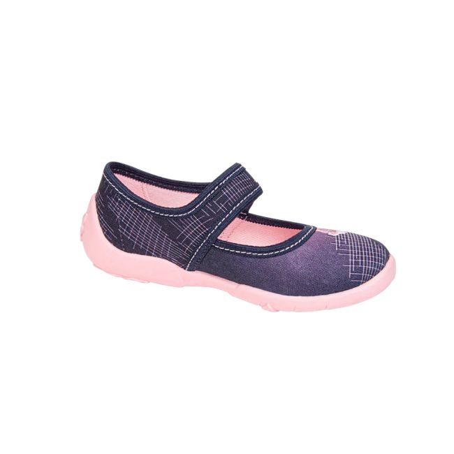 Pantofi cu interior de bumbac pentru fetite Vi-GGa-Mi Kamila Imprimeu marimea 28 PMICVGM.39KAMILA.28