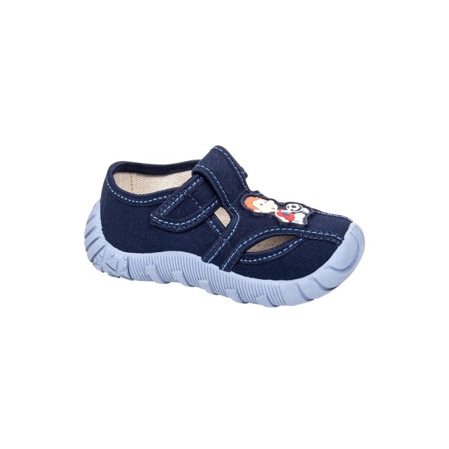 Pantofi de bumbac 100% pentru baieti Vi-GGa-Mi Tubis Ornament marimea 24 PMICVGM.133TUBIS.24