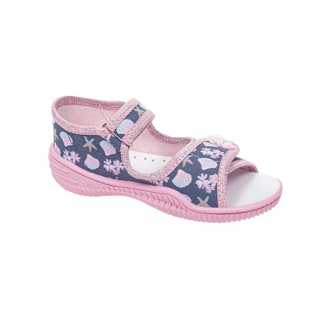 Sandalute cu interior de bumbac si brant de piele Vi-GGa-Mi Arielka Imprimeu marimea 30 PMICVGM.21ARIELKA.30