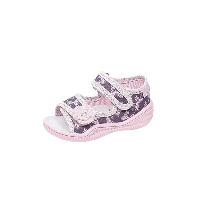 Sandalute cu interior de bumbac si brant de piele Vi-GGa-Mi Celinka Fluturasi marimea 24 PMICVGM.18CELINKA.24