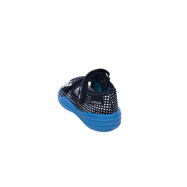 Sandalute de bumbac cu brant de piele pentru baieti Vi-GGa-Mi Krzys Ornament marimea 20 PMICVGM.85KRZYS.20