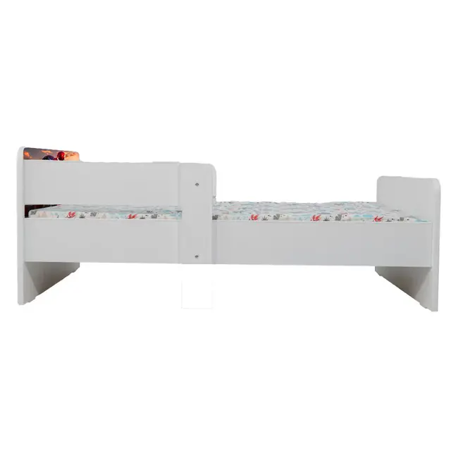 Pat Spiderman De Baieti 2-16 Ani, Cu Dubla Protectie, Cu Saltea SafeNest 180x80 Cm Ptv6699
