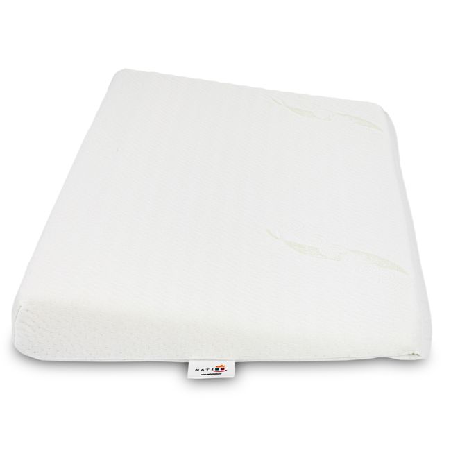 Perna antireflux plan inclinat pentru carucior cu Aloe Vera Nativo Dreams 38x60 cm PMICNAT-D/PAV-60