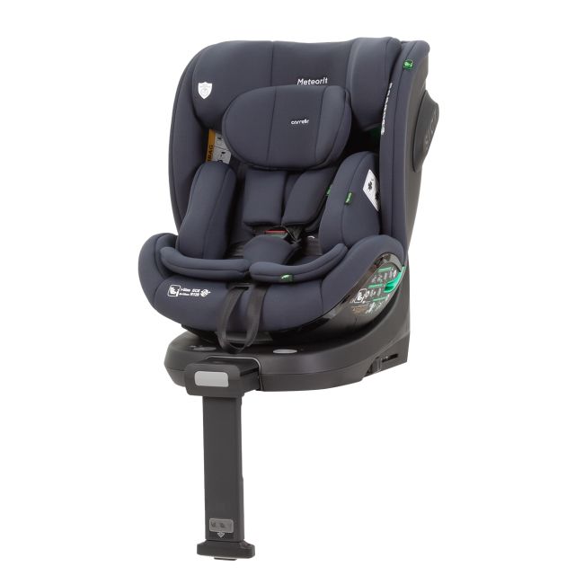 Scaun auto rotativ 360° SPS Carrello METEORIT i-SIZE R129/03 40-150 cm ISOFIX Carbon Grey PMICCRL-16001-CAGREY