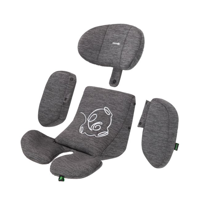 Scaun auto rotativ 360° SPS Carrello METEORIT i-SIZE R129/03 40-150 cm ISOFIX Carbon Grey PMICCRL-16001-CAGREY