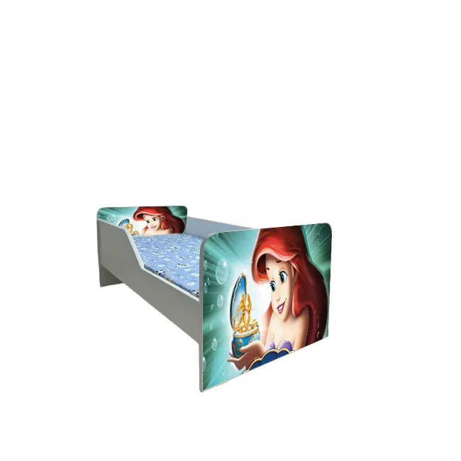 Pat Copii Ariel 3 Model Sleepy 2-8 ani Cu Saltea SafeNest 140x70 Cm  Ptv5814