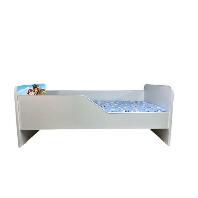 Pat Copii Paw Patrol Model Sleepy 2-12 ani Cu Saltea SafeNest 160x80 Cm  Ptv6179