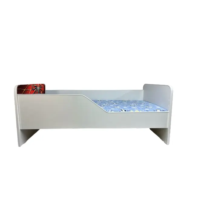 Pat Copii Spiderman Model Sleepy 2-12 ani Cu Saltea SafeNest 160x80 Cm  Ptv6350