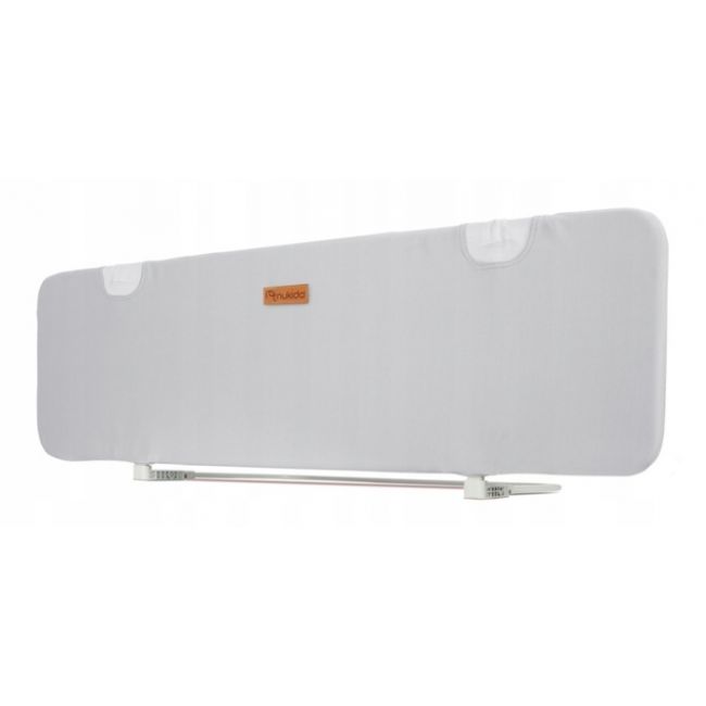 Bariera de protectie pentru pat 120 x 44 x 41 cm nukido 722500 -gri edeedi722500