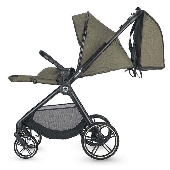 Carucior modular 3in1 coccolle lissia moss green + scoica auto isize coccolle knox anthracite smb324065680324080364