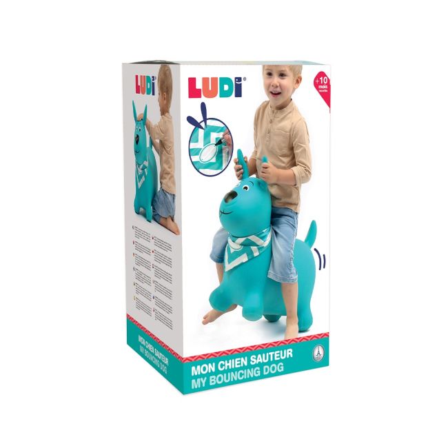 Catel saltaret albastru LUDI DNBLUD90042